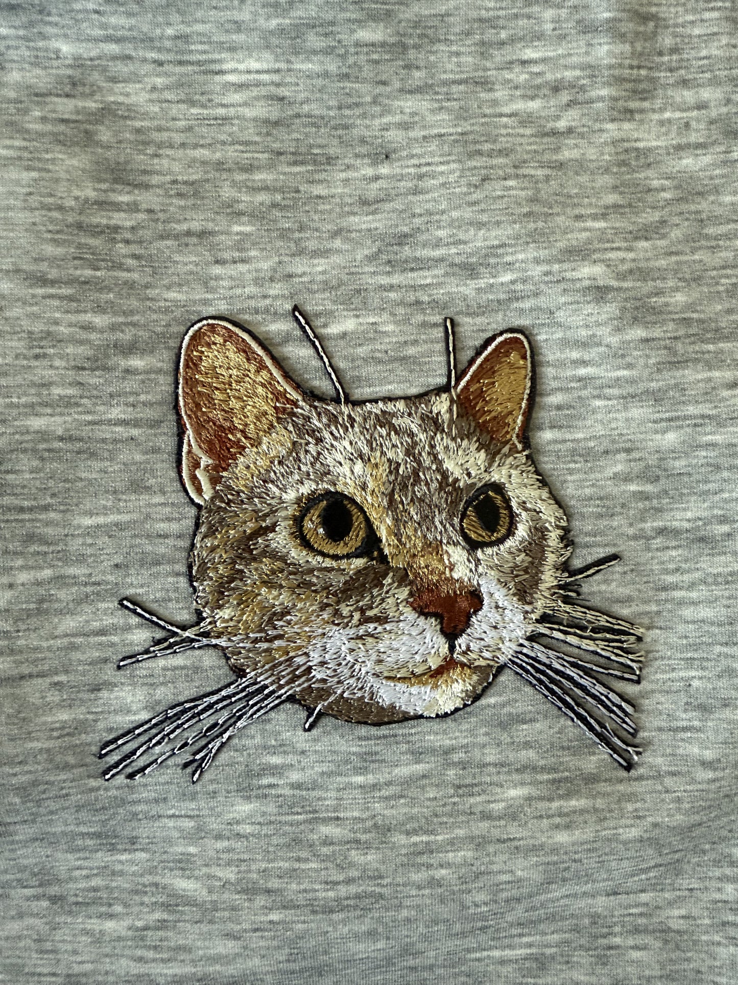 Custom Pet Embroidered Patch Quarter Zipper